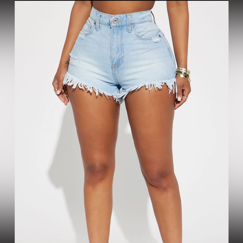 Fashion nova jean shorts 💕